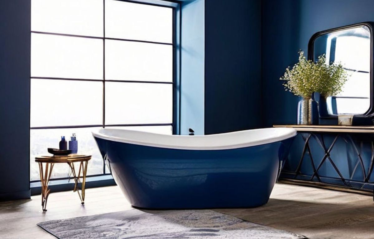 Images of freestanding tubs could help to convey this trend. Consider close-up shots of the tubs themselves, or wider shots that show them in context