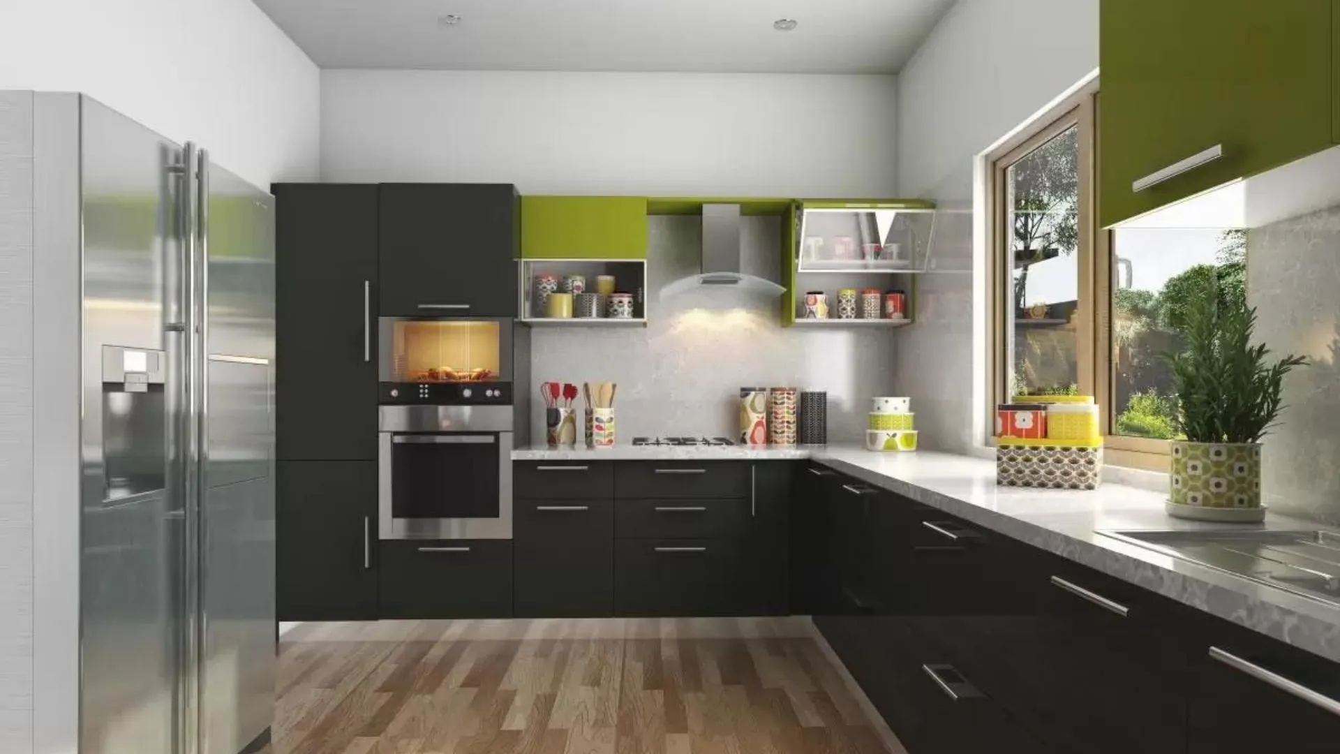 The L-Shaped Kitchen