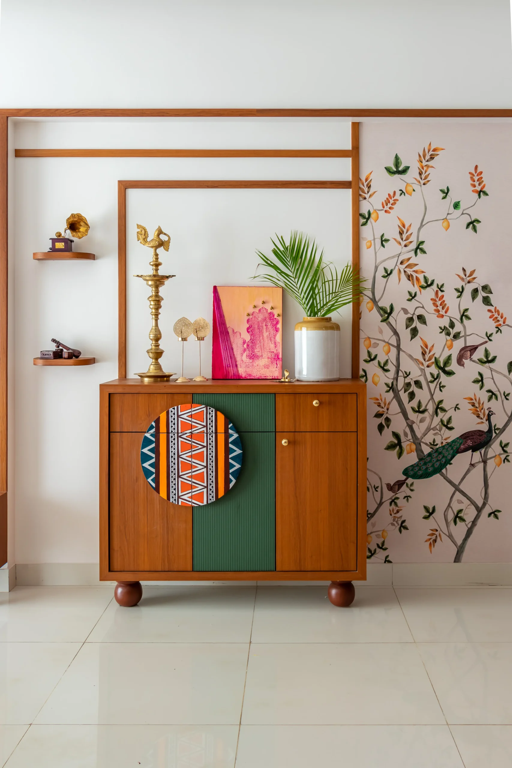 Sideboard with Decor